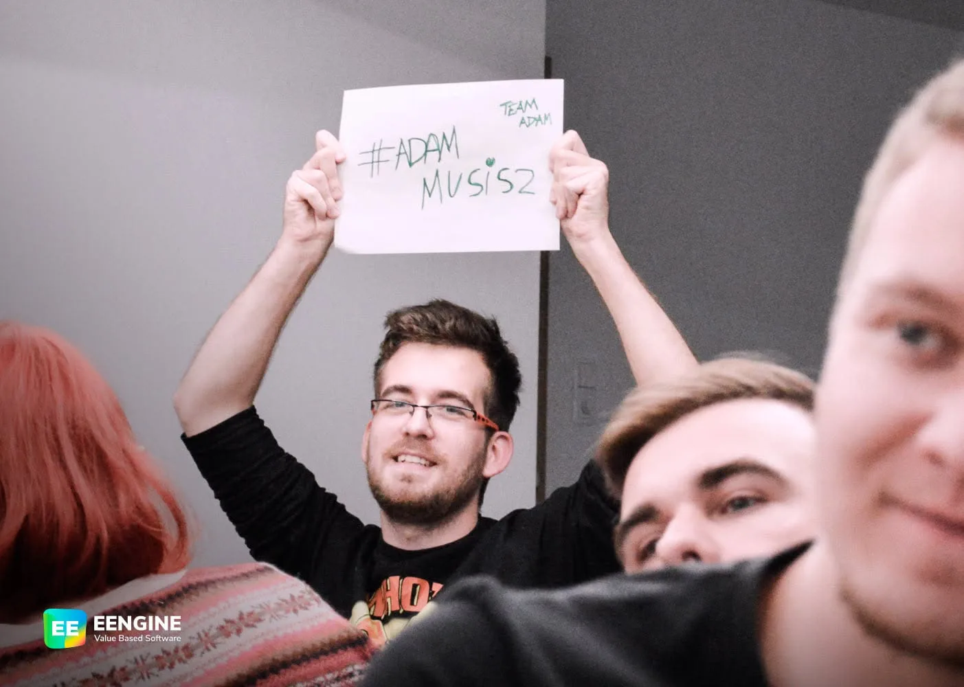 EENGINE team member during a company event