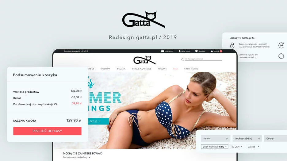 Redesign Gatta.pl 2019