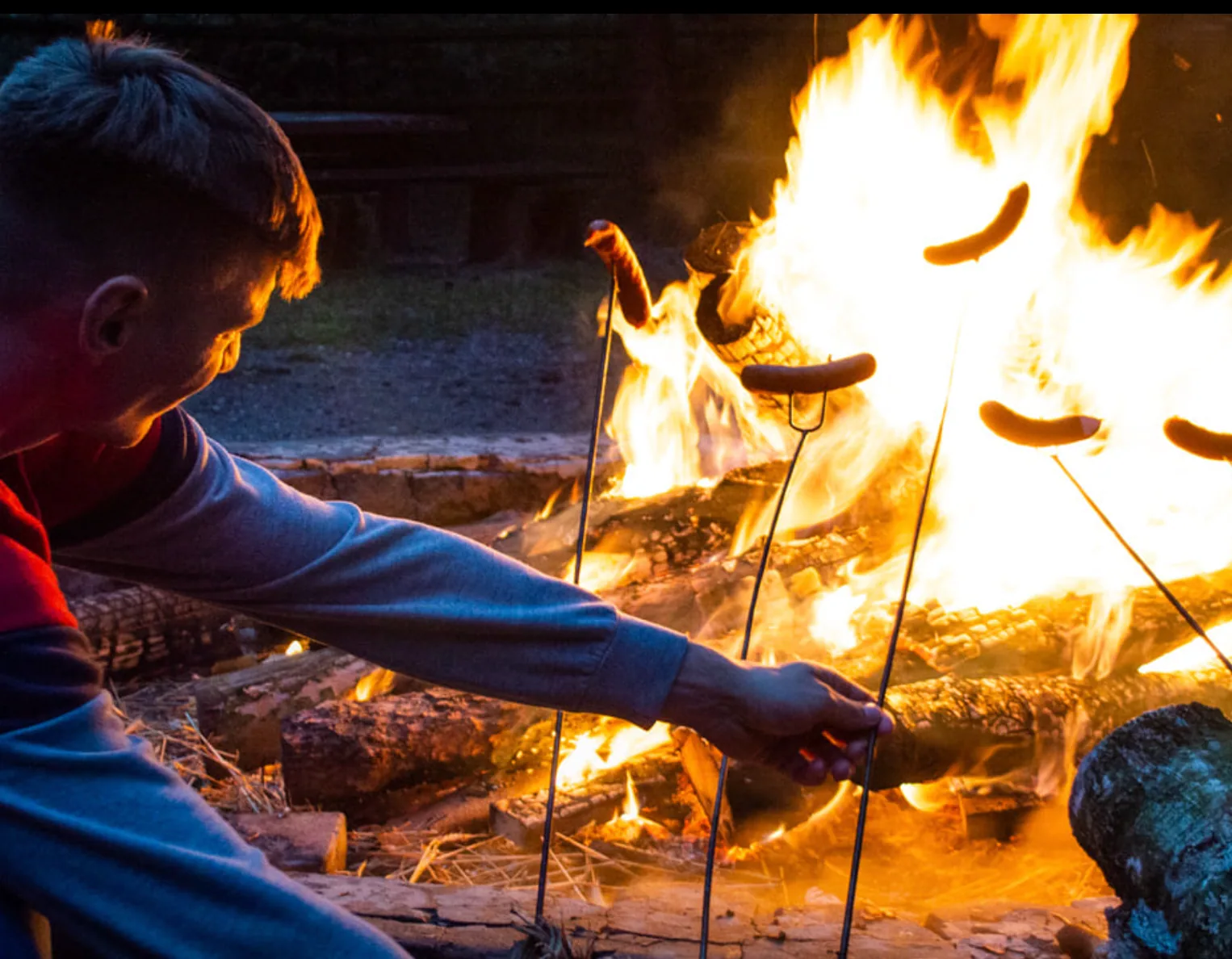After-hours bonfire